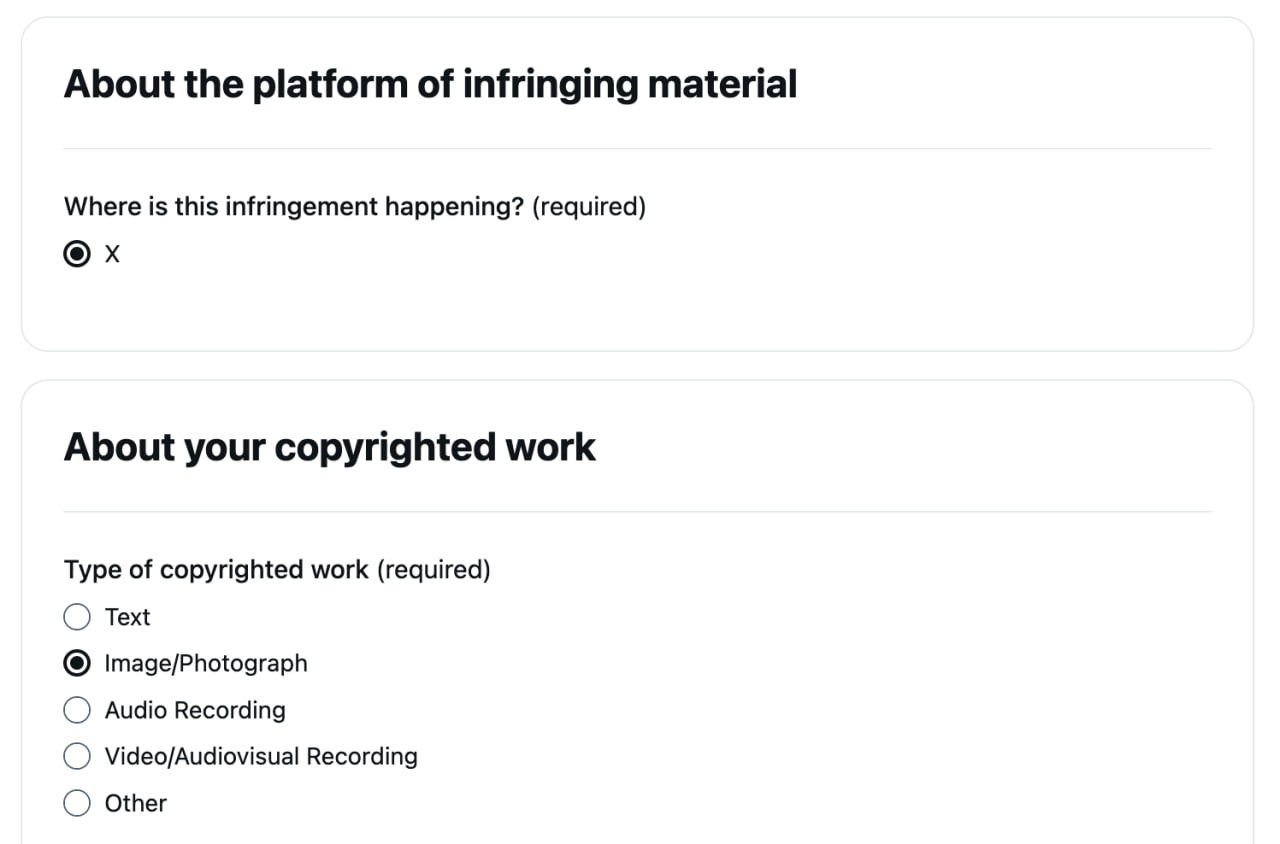 Platform and content type